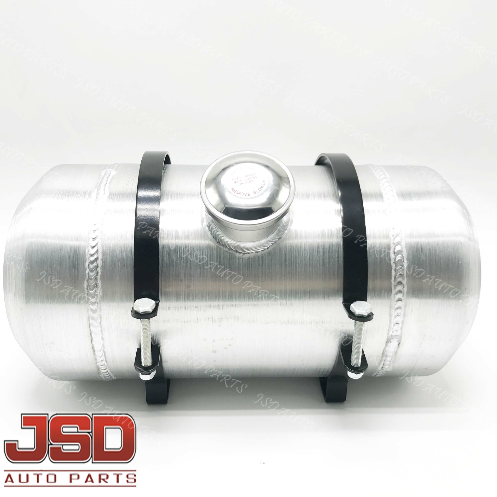 NEW Center Fill 3.25 Gallon 8" x16" Spun Aluminum Gas/Fuel Tank 3/8 NPT Outlet