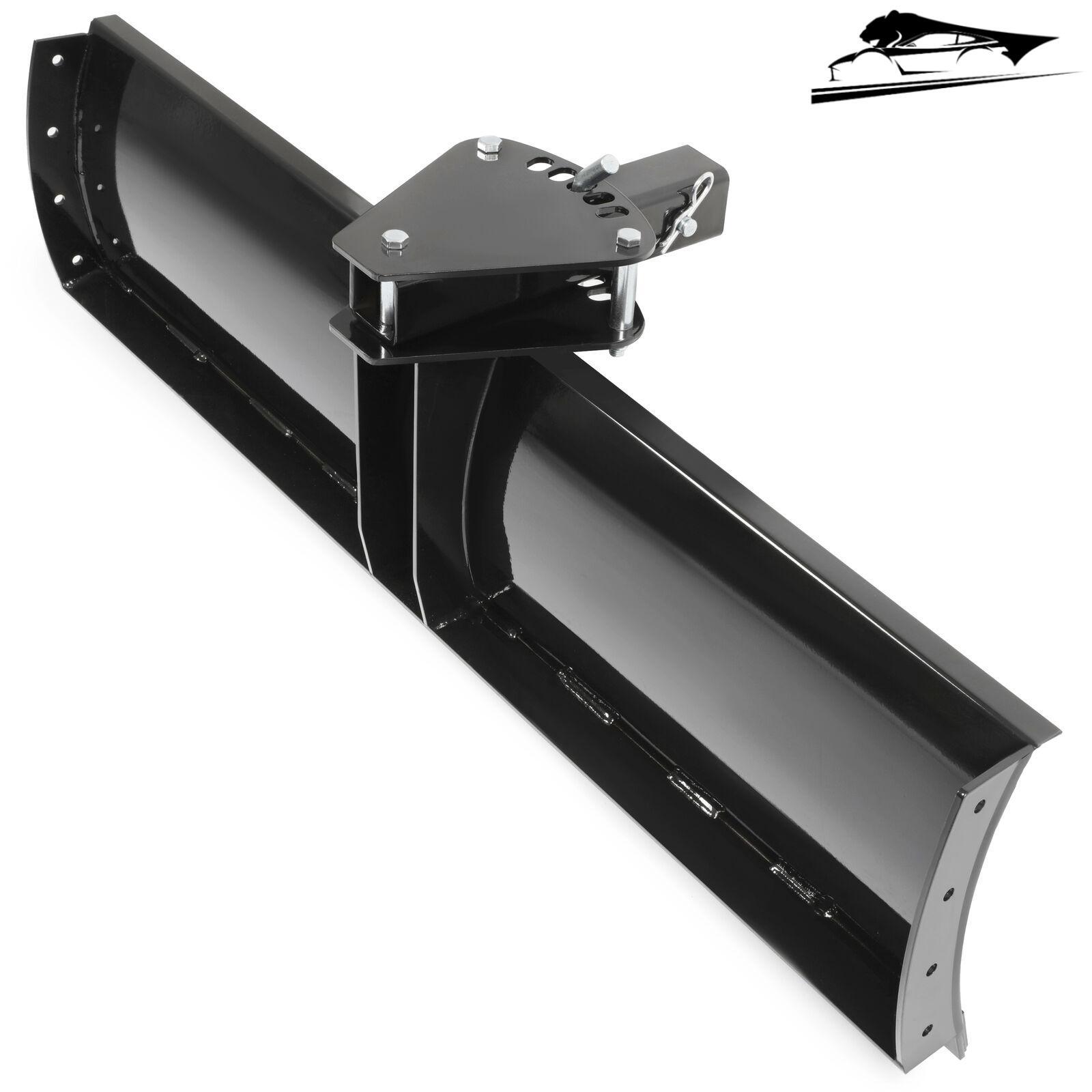 48" Scrape Blade 2" Receiver For ATV UTV Adjustable 0 7.5 or 15 Degrees Scraper