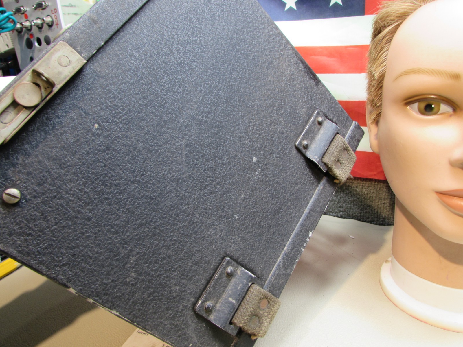 ESTATE* SIGNAL CORPS U.S. ARMY BC-222 RAULAND TUBE RADIO RECEIVER & TRANSMITTER