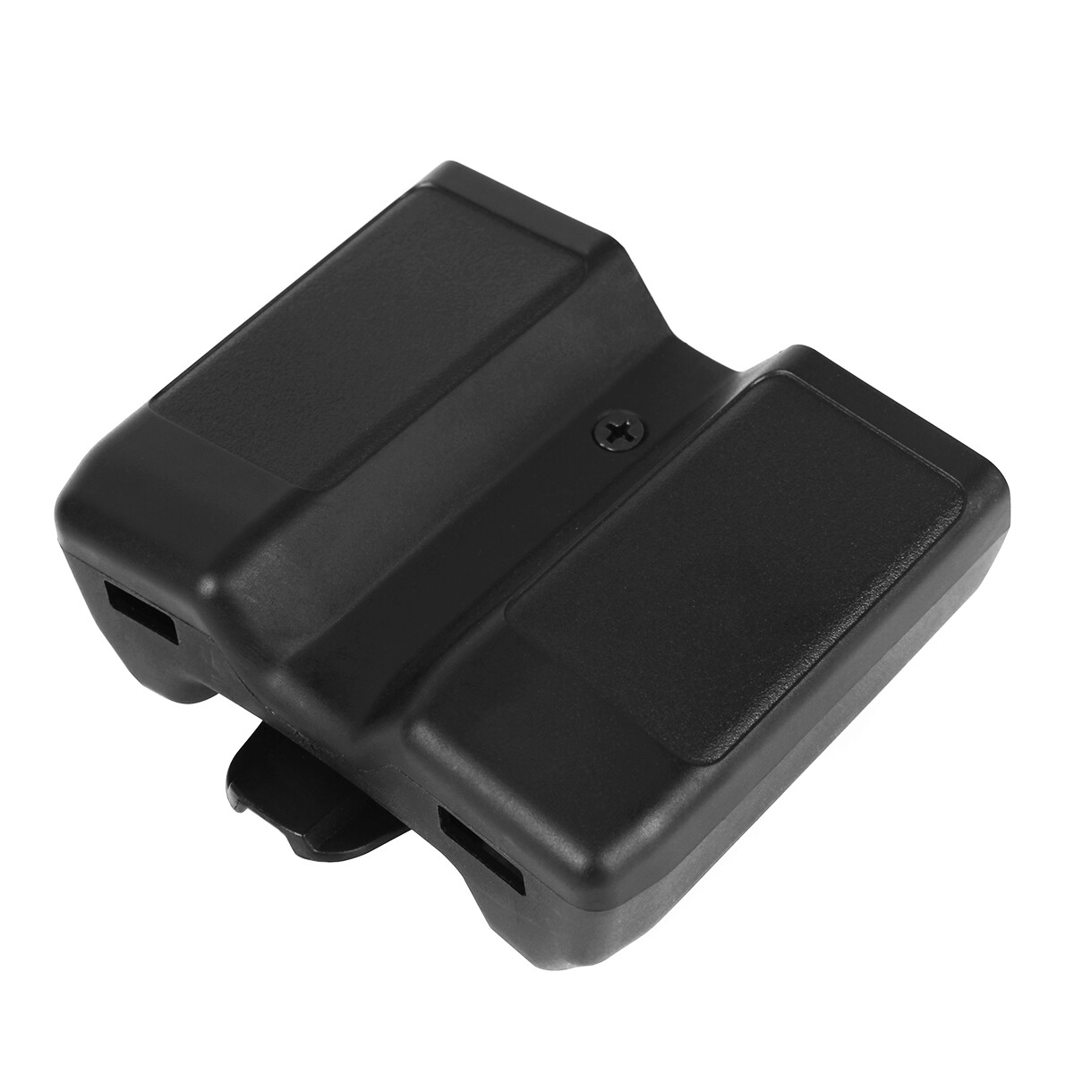 Double Stack Magazine Pouch Belt Mag Holster for 9mm /.40 cal /.357 Black