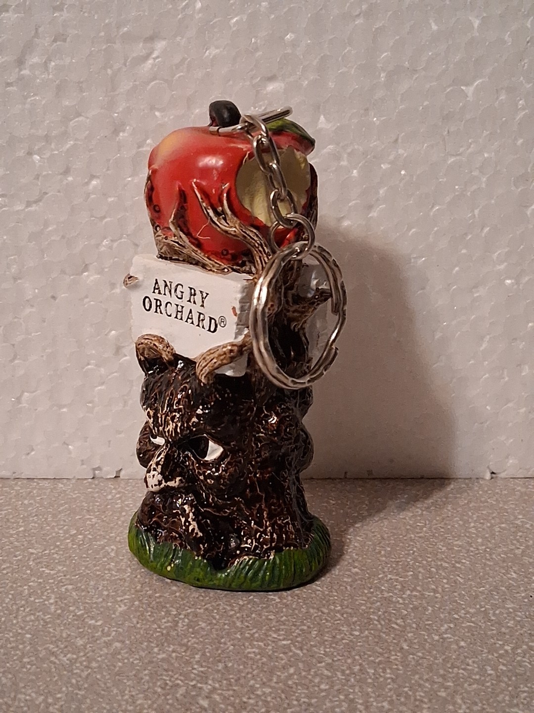 Angry Orchard Tree Face Keychain / Bottle Opener Crisp Apple Hard Cider Beer