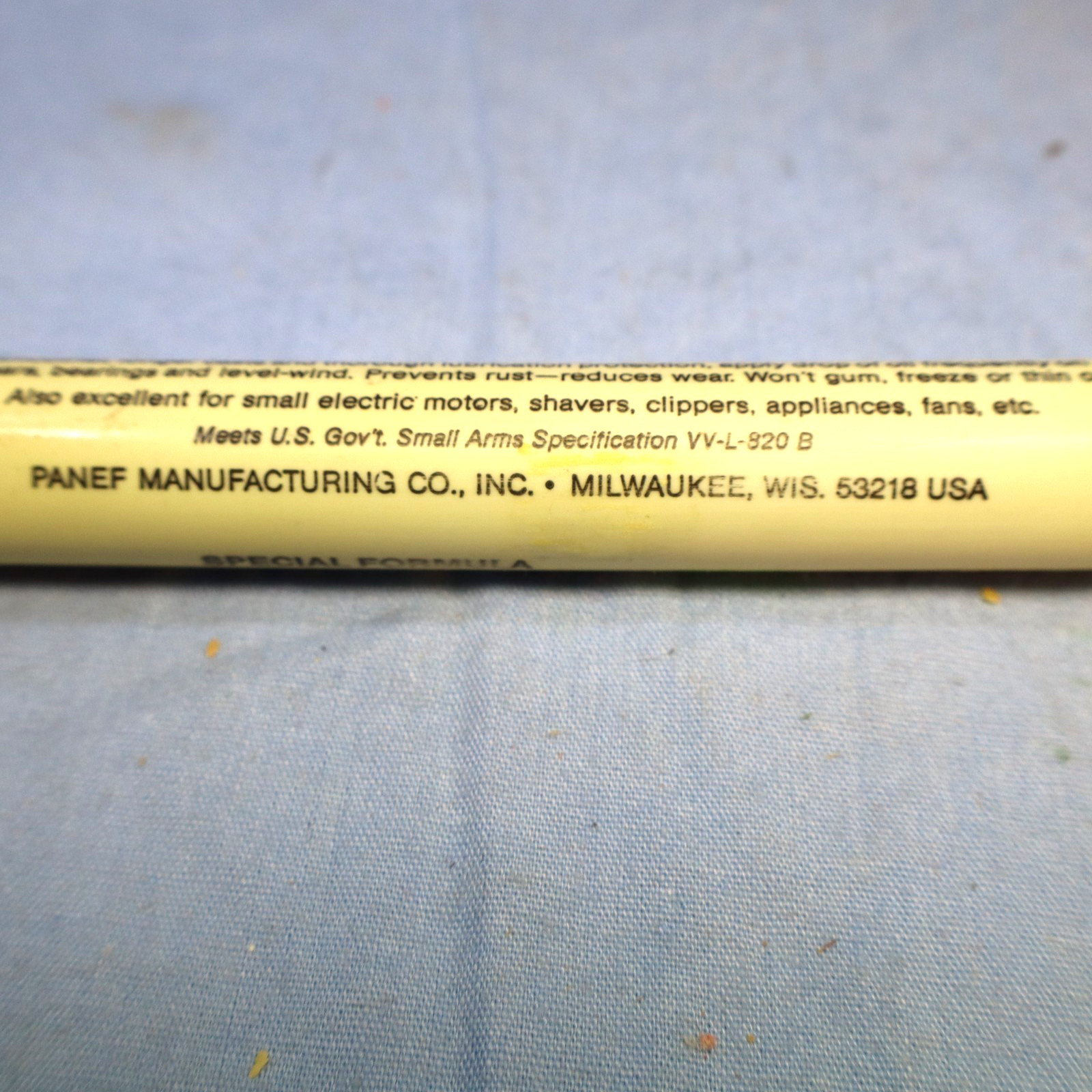 Panef Fishing Reel Oil NOS