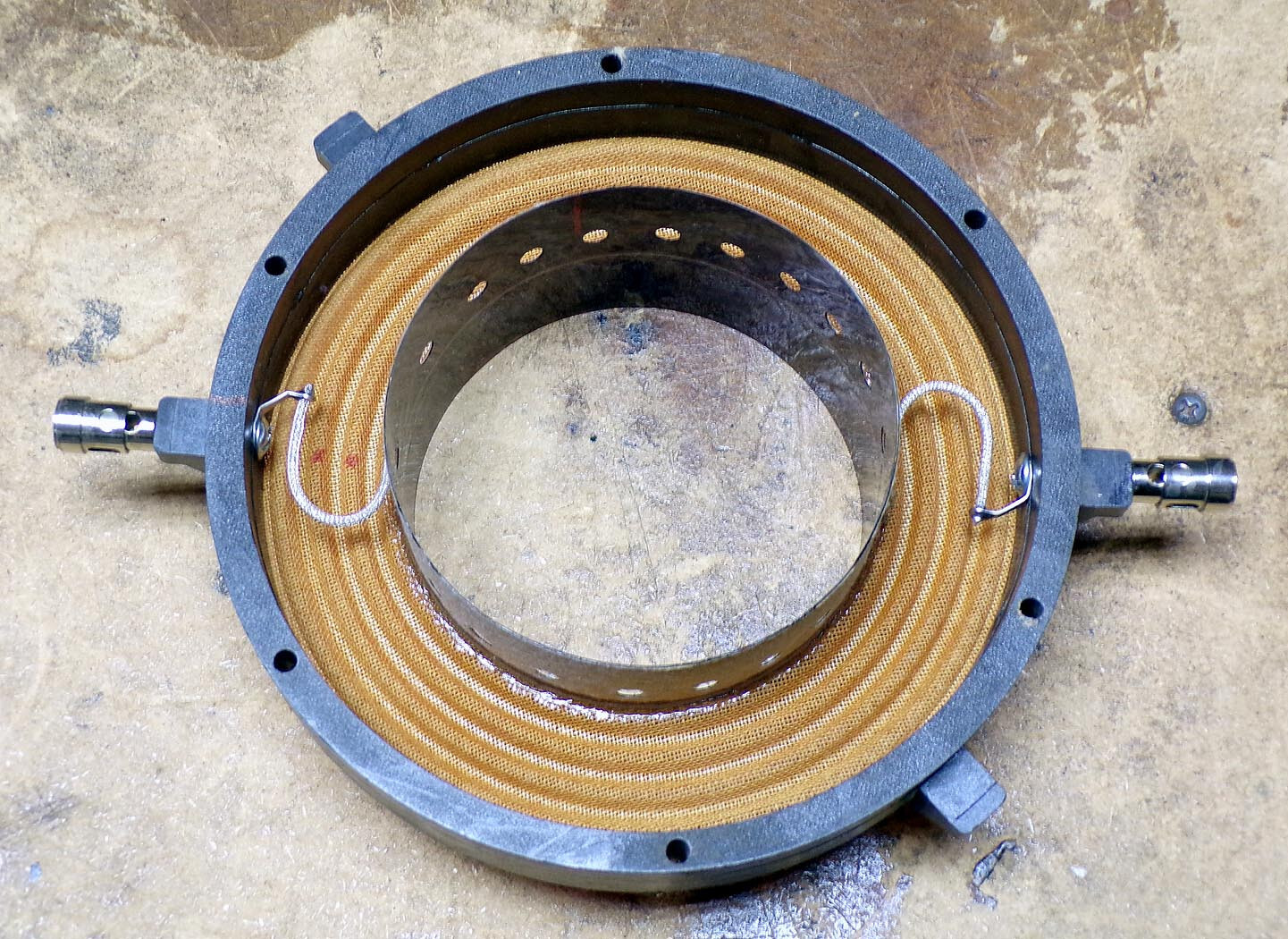 15" Gauss speaker woofer subwoofer driver Cetec 1,600W peak. NEW 4581 PARTS!