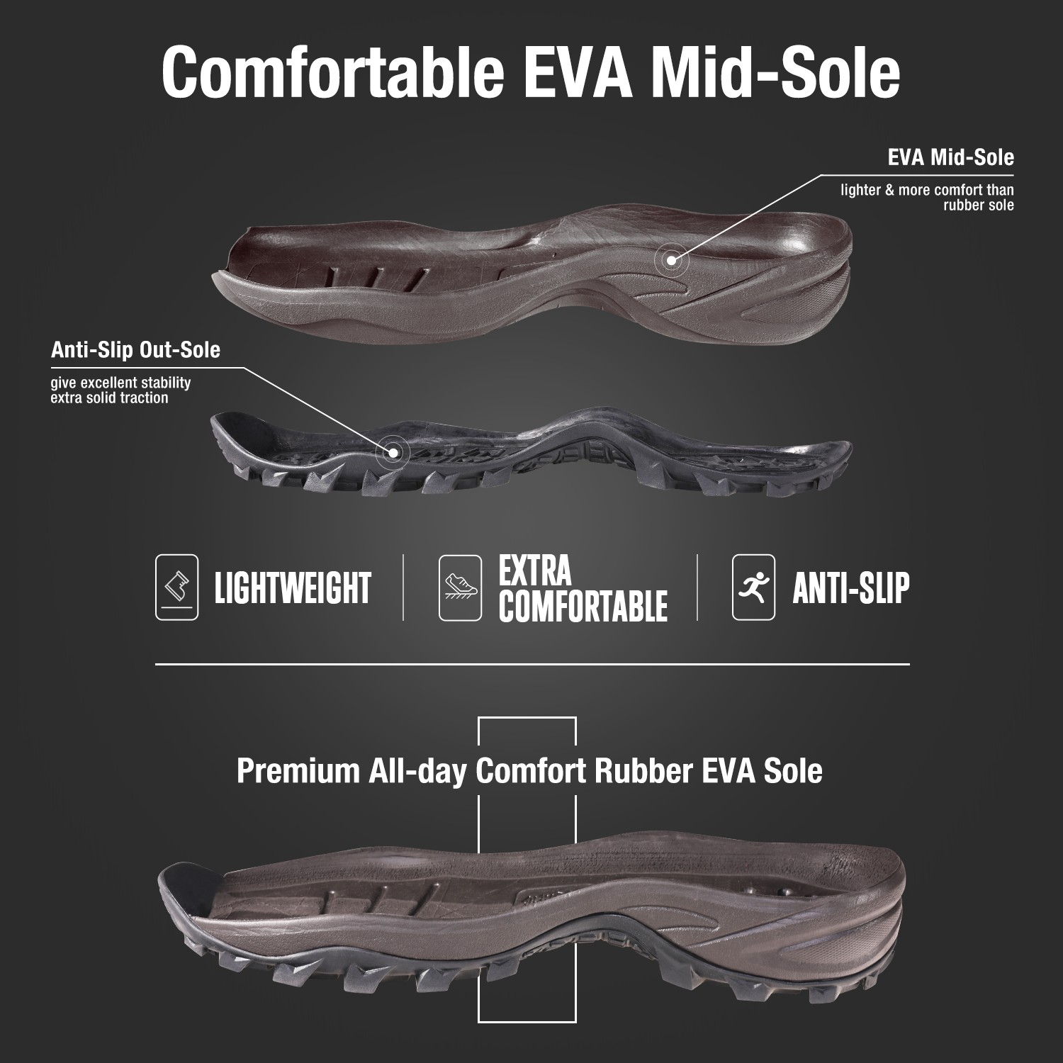 HISEA Men Hunting Boots Adjustable Rain Boot Waterproof Fishing Mud Working Boot