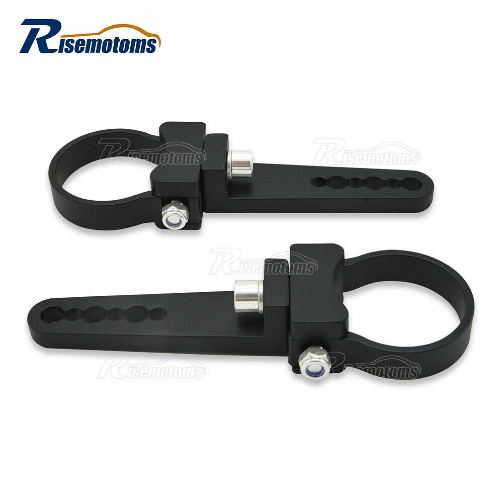 2 inch Roll Cage Bull Bar LED Light Bar Mount Clamps For Honda Talon 1000R 1000X