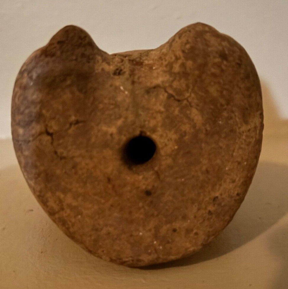 CHOROTEGA Costa Rican pre columbian figure 4.5" x 3" Authentic ARTIFACT ceramic