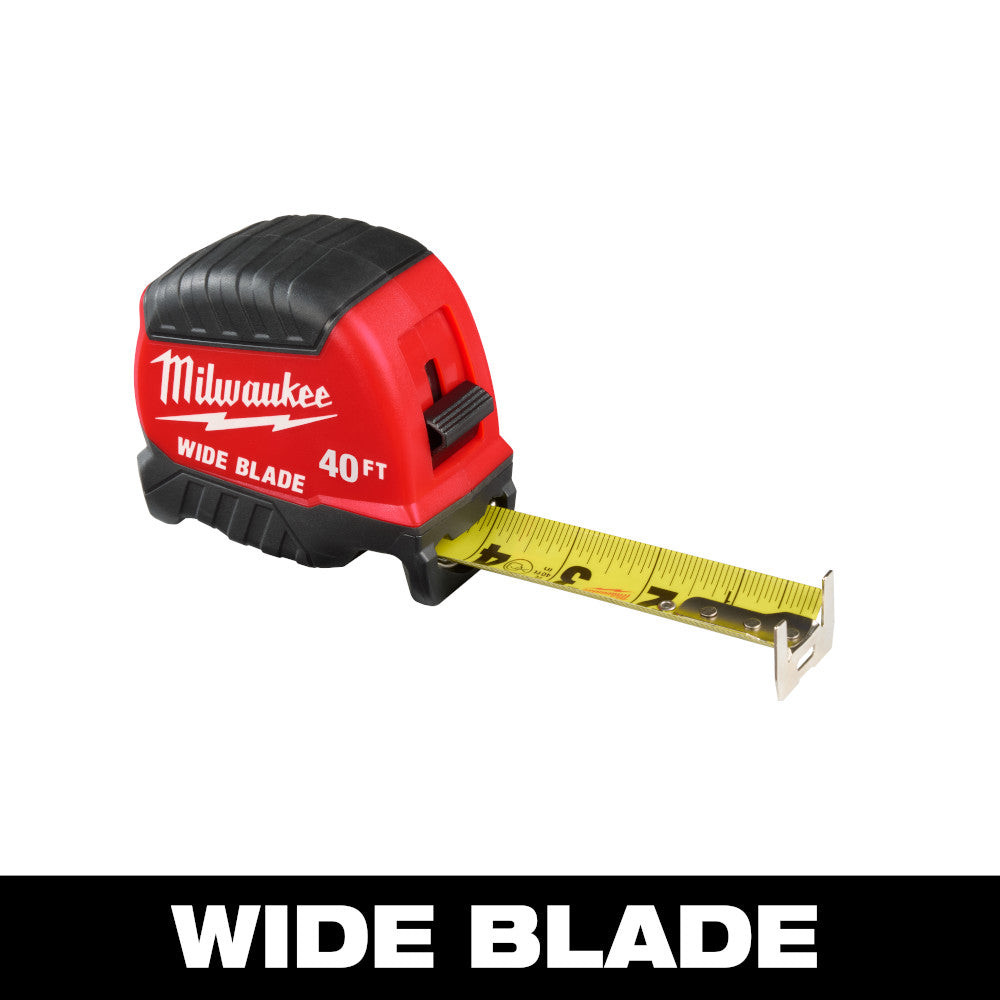 Milwaukee 48-22-1240 40' Wide Blade Tape Measure