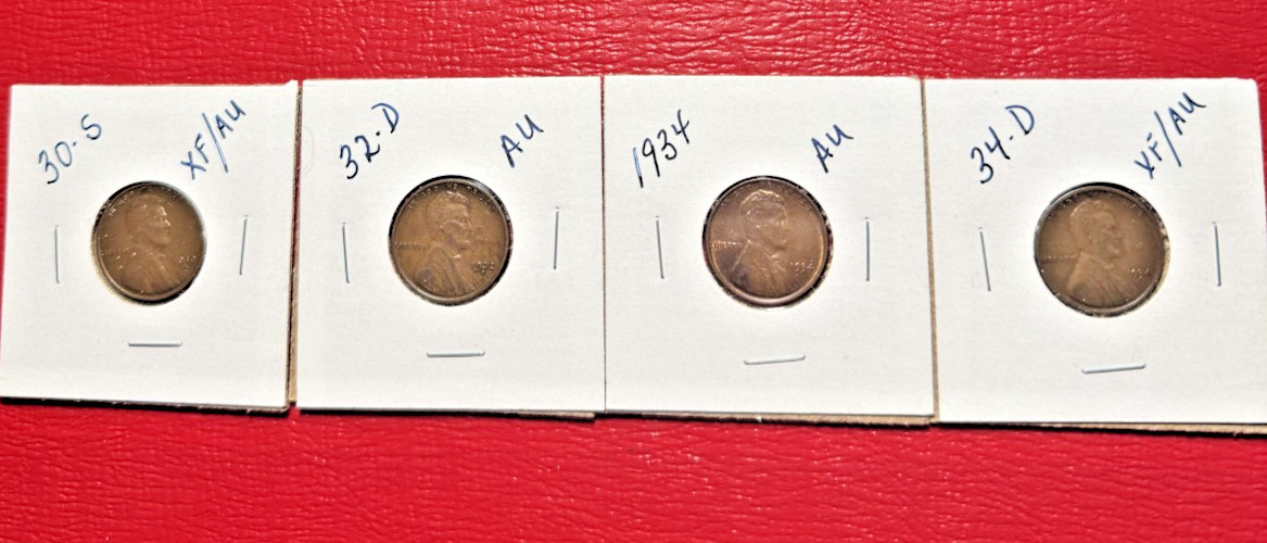 20 Lincoln Memorial Wheat Cents * 1910 to 1934 * Estate Purchase * #37