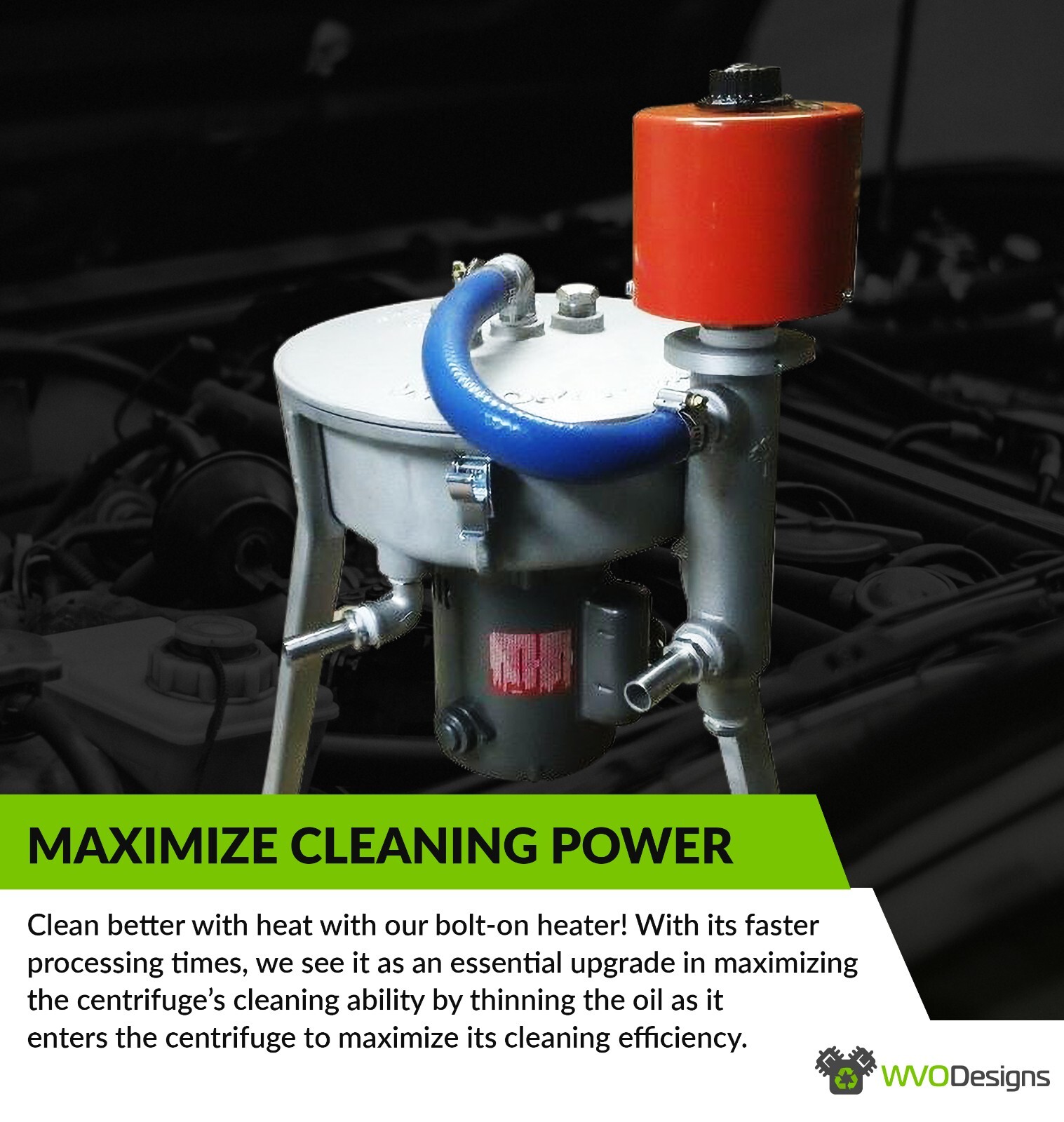Centrifuge Bolt-On Heater 120V/240V
