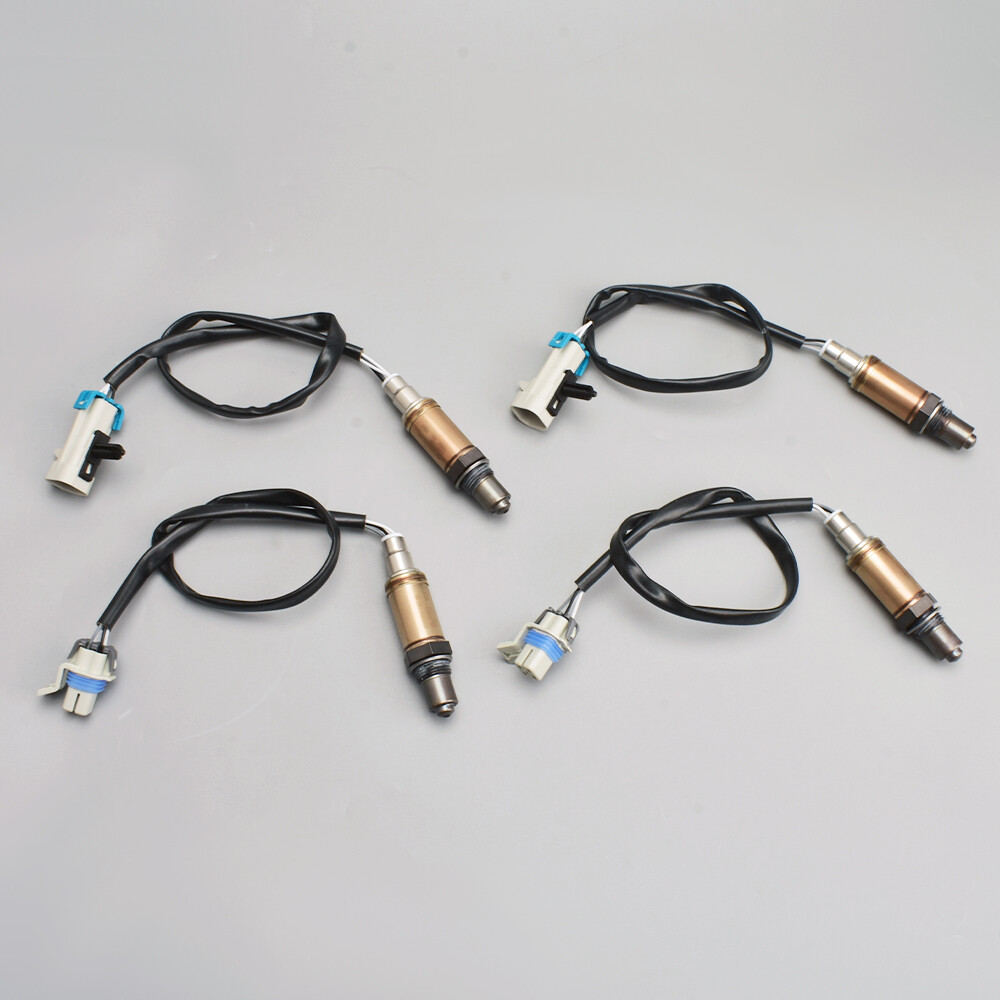 Set of 4 Bosch Oxygen O2 Sensor for 2008-2014 GM V8 4.8L 5.3L 6.0L 6.2L USA