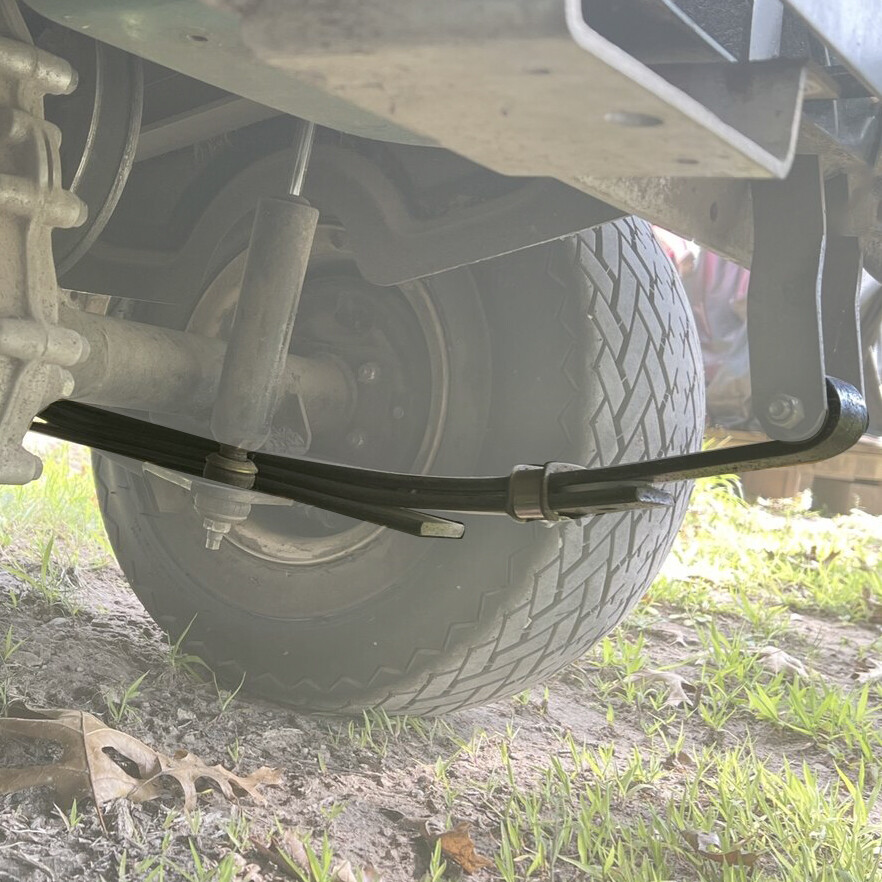 Golf Cart Rear Leaf Springs Bushing Heavy Duty (3 Leaf) For Club Car DS 1981+