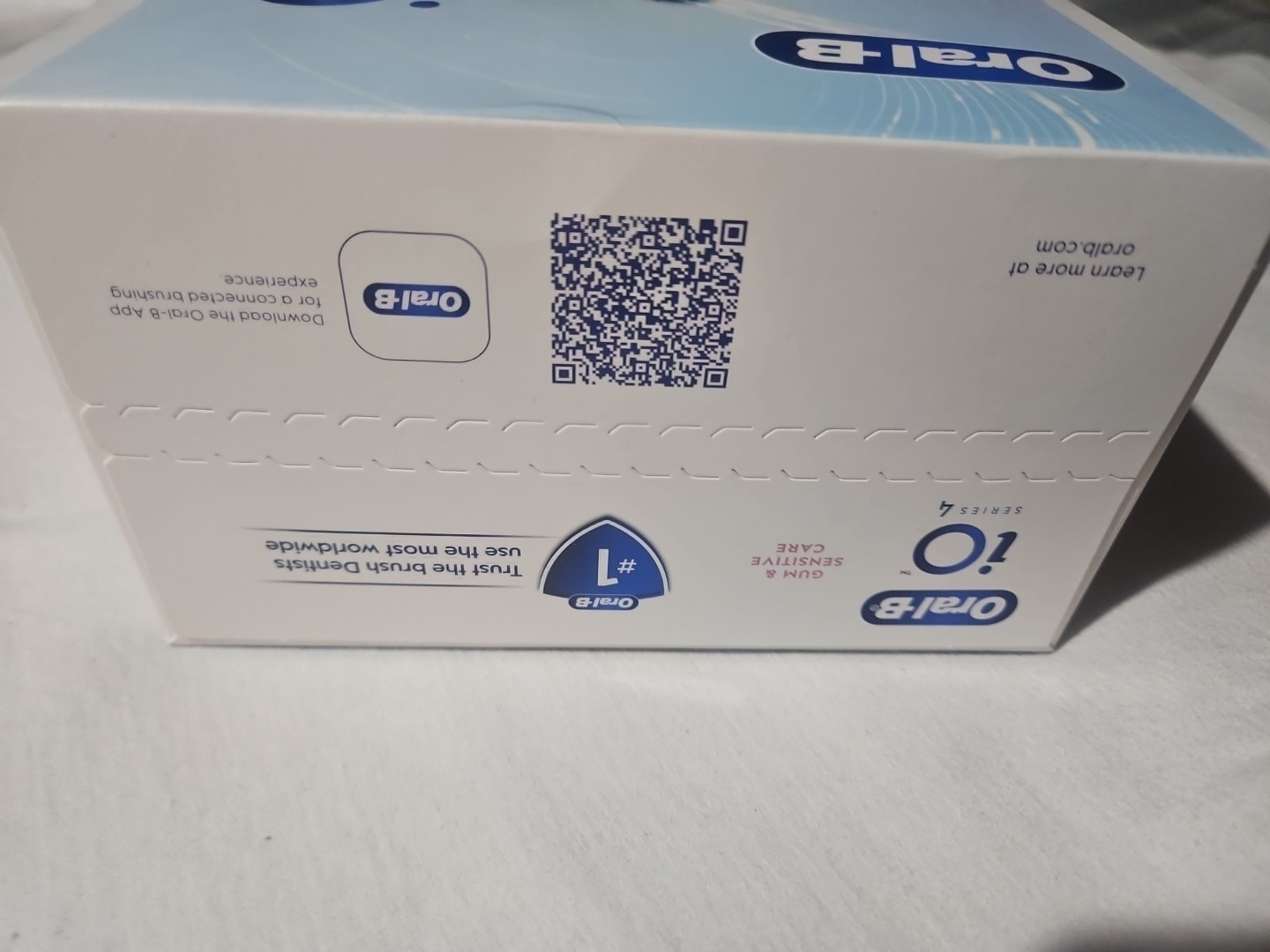 Oral-B iO Series 4 Gum Sensitive Care Rechargeable Electric Toothbrush White NEW