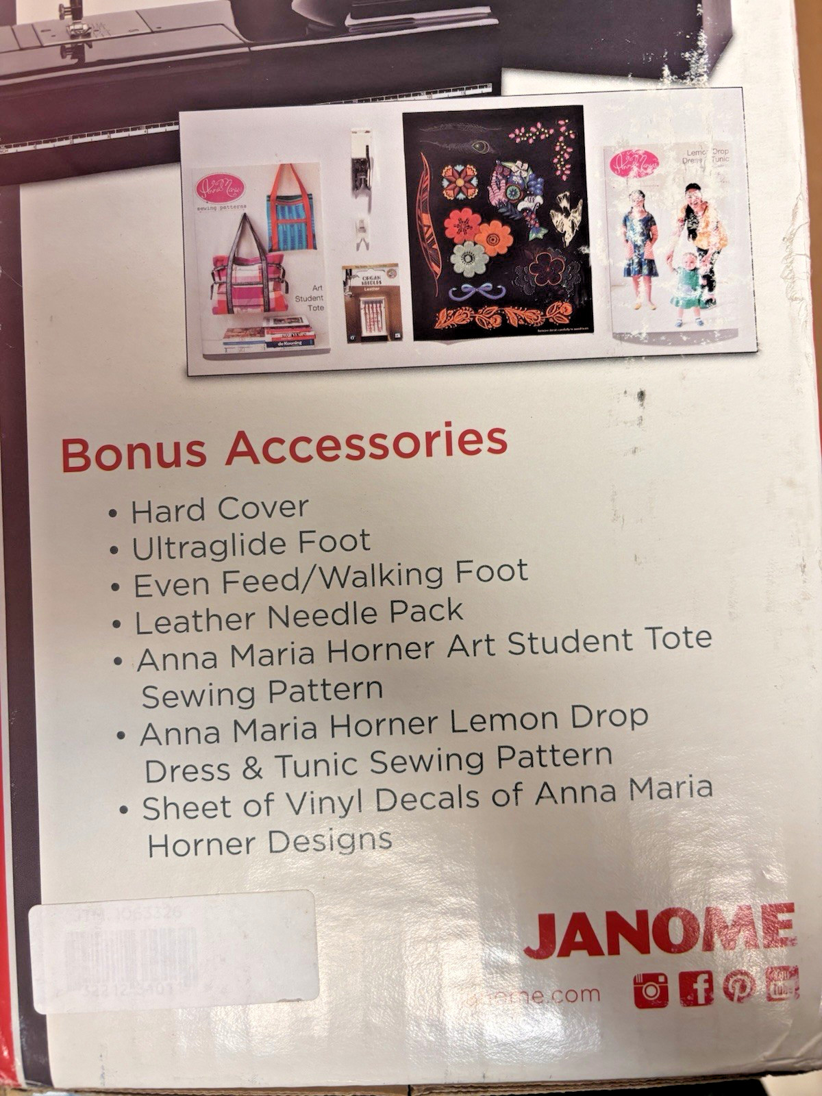 Janome HD1000 Black Edition Industrial Grade Sewing Machine