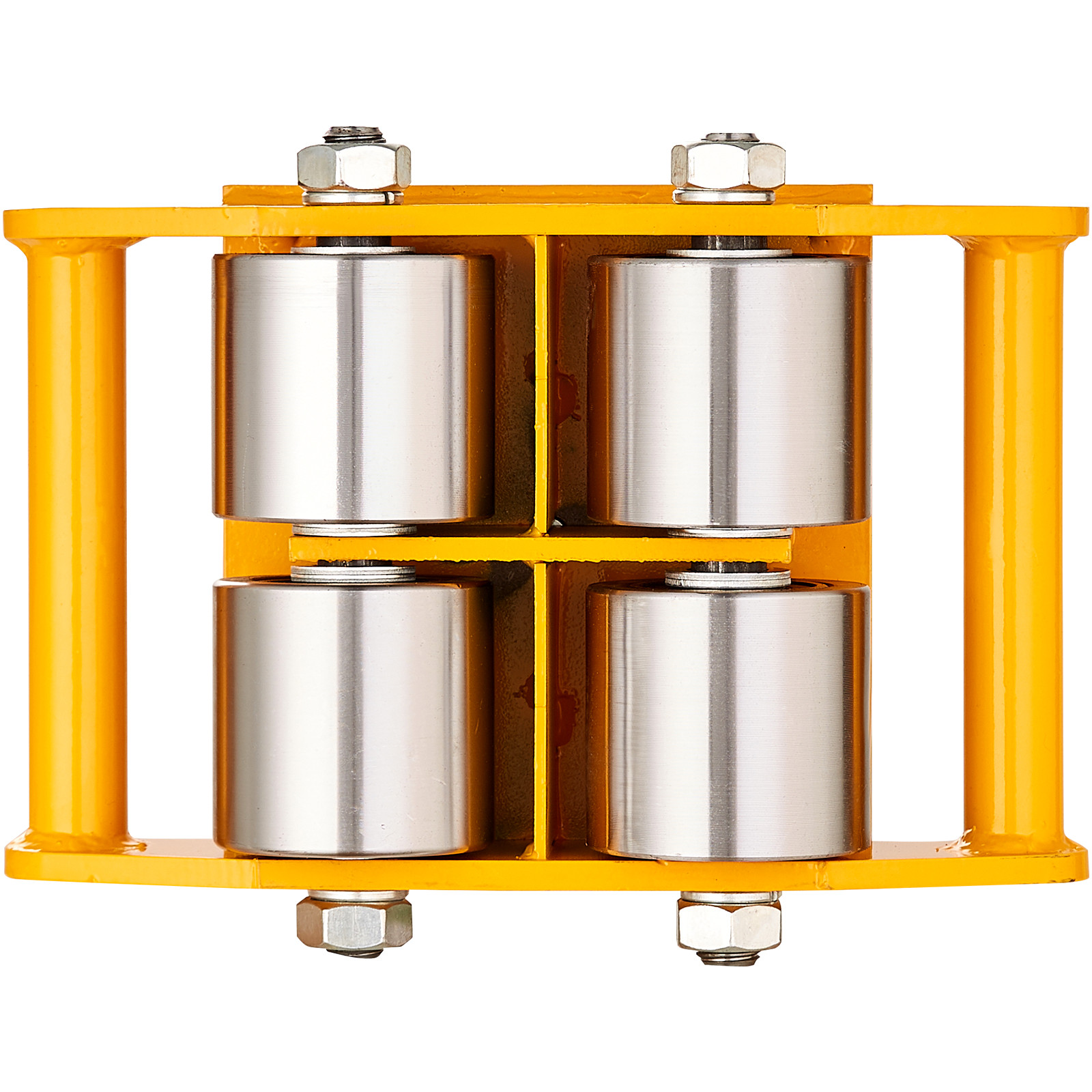 VEVOR 4PCS Machinery Skate Dolly Mover Skate 26455LBS/12T 4 Carbon Steel Wheels