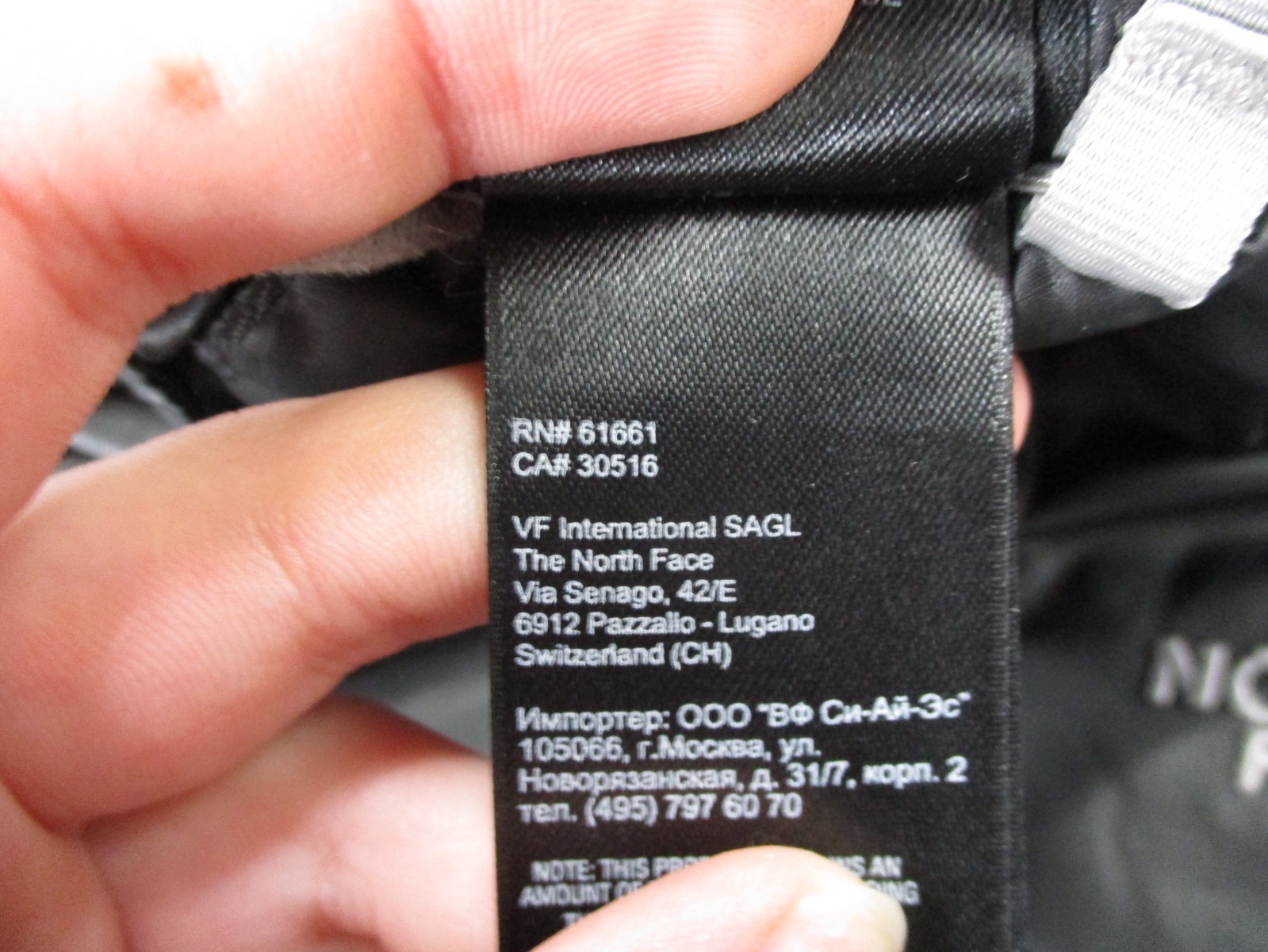 North Face Jacket Girls S 7 Gray Puffer Coat Outdoors Hiking Rain Goose Down 550