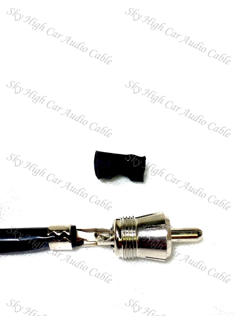 Sky High Car Audio Premium 1 Male to 2 Female RCA Splitter OFC Signal Noise 1M2F