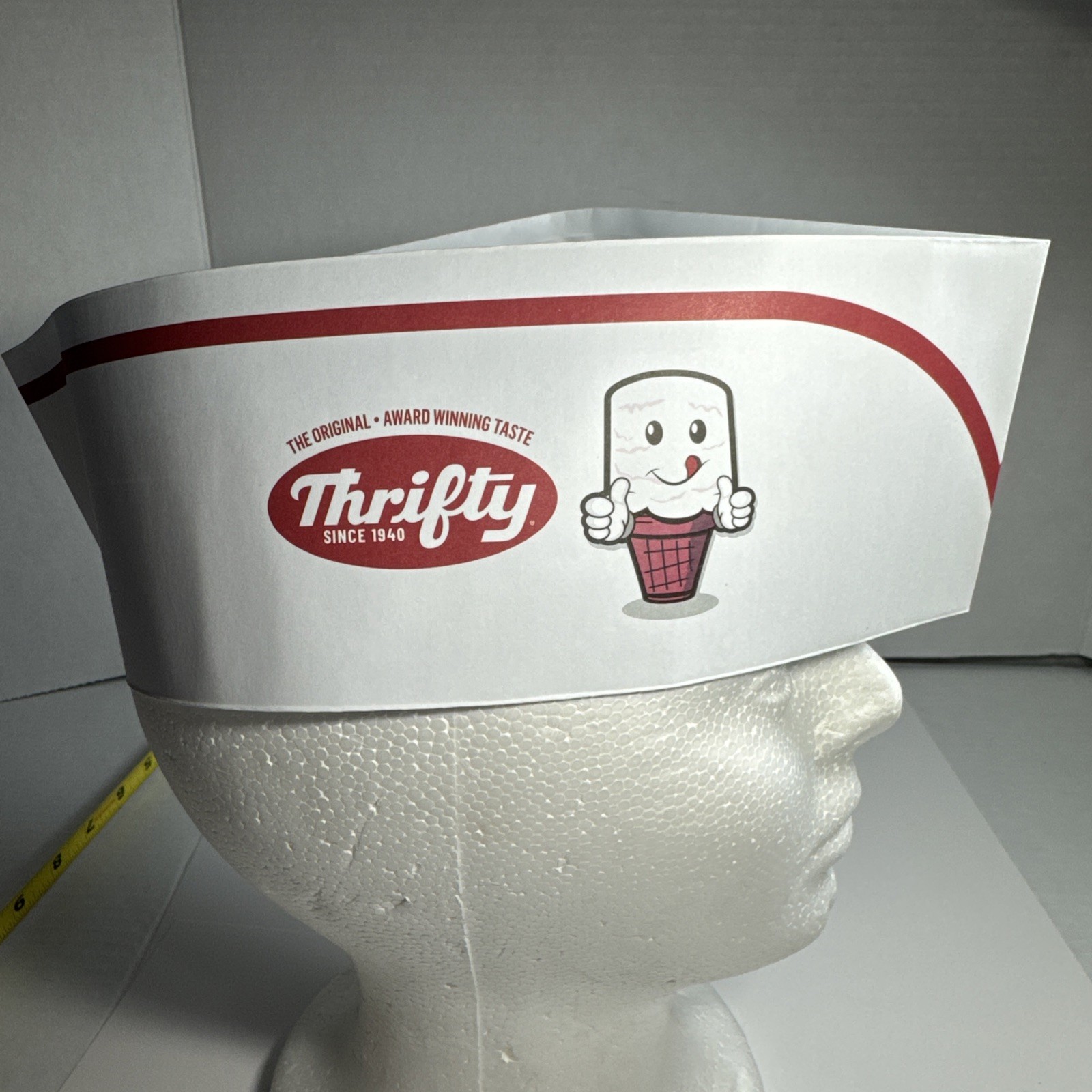 NEW Thrifty Ice Cream Rite Aid Paper Hat (lot Of 2) drug store Rite Aid 10 3/4”