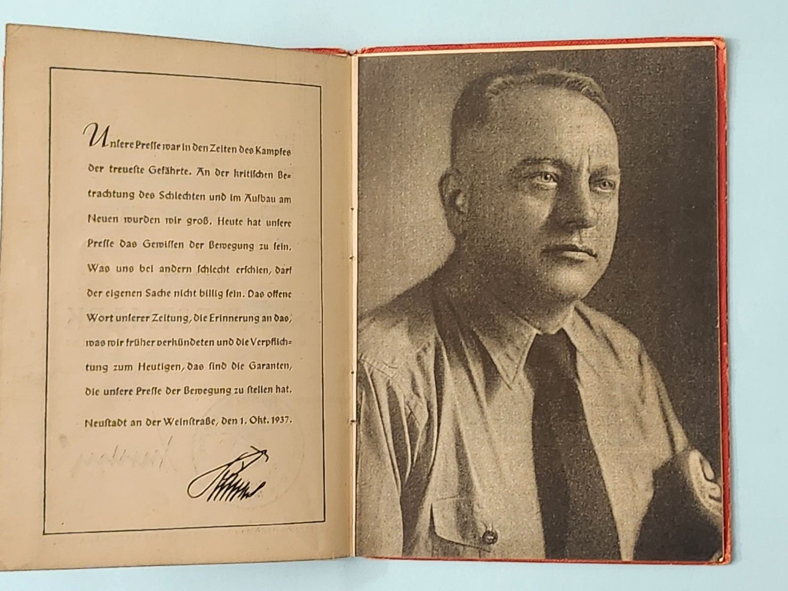 WW2 Germany. "NSZ WESTMARK" newspaper book.