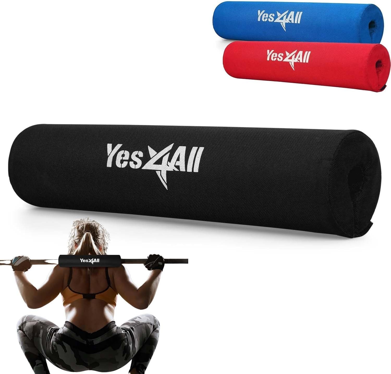 Ergonomic Foam Bar Pad for Safeguard Squats & Hip Thrusts - Portable Design