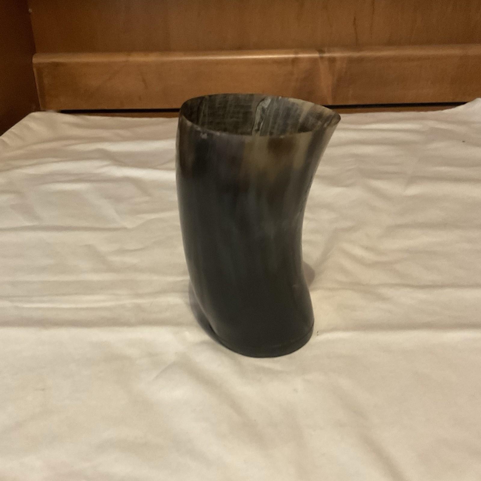 Horn Drinking Cup- 3-3/4" Tall