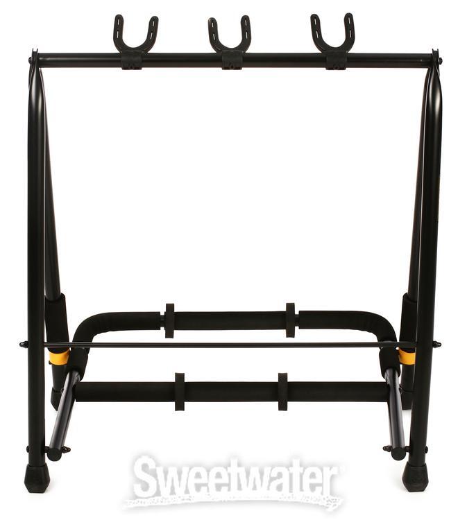 Hercules Stands GS523B Multi-Guitar Rack for up to 3 Guitars