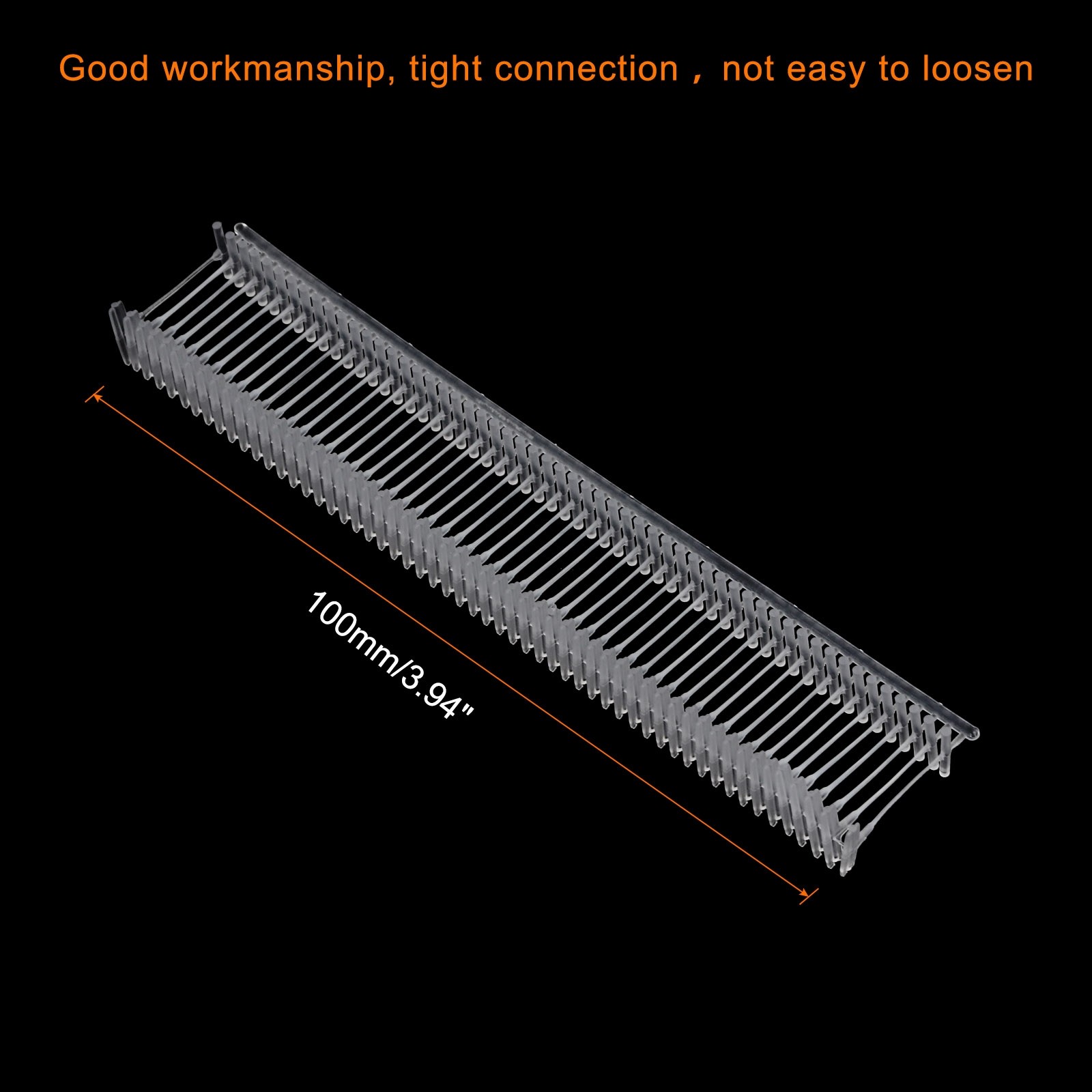 5000Pcs Standard Tagging Gun Fasteners 0.4" Transparent Garment Tags