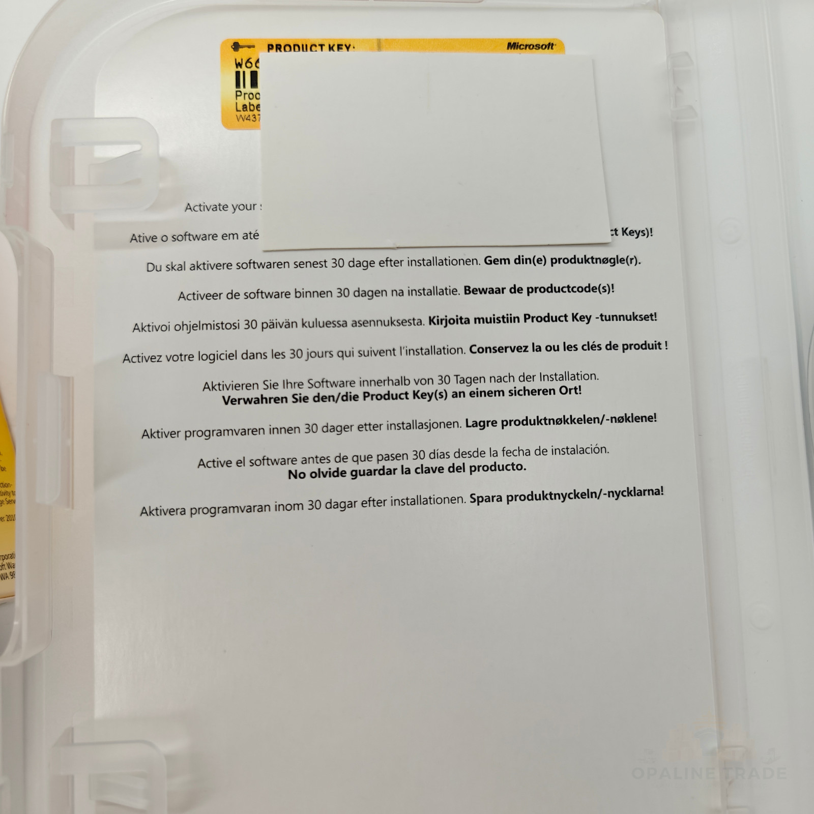 Microsoft Office 2010 Home & Business CD/DVD | Full Retail Version | English