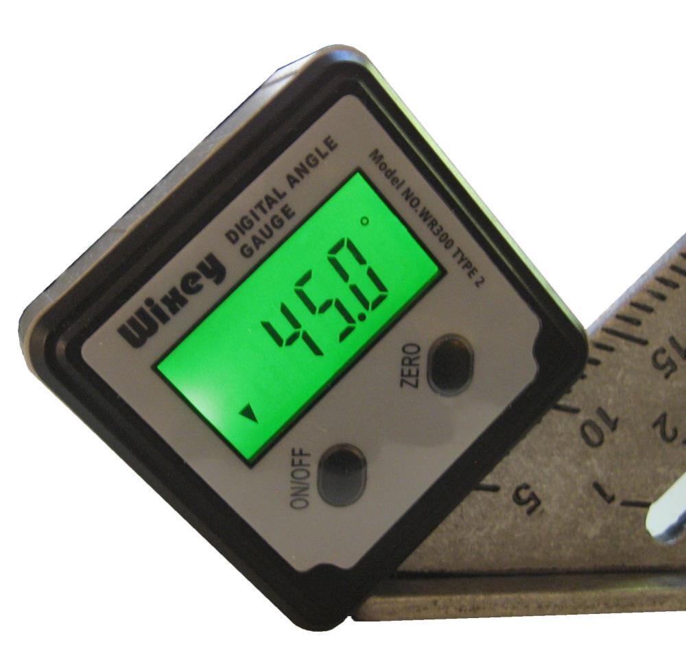Wixey Digital Angle Gauge With Backlight