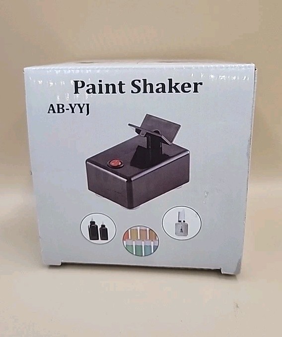 AB-YYJ Mini Nail Polish Paint Shaker Machine, Silver, New