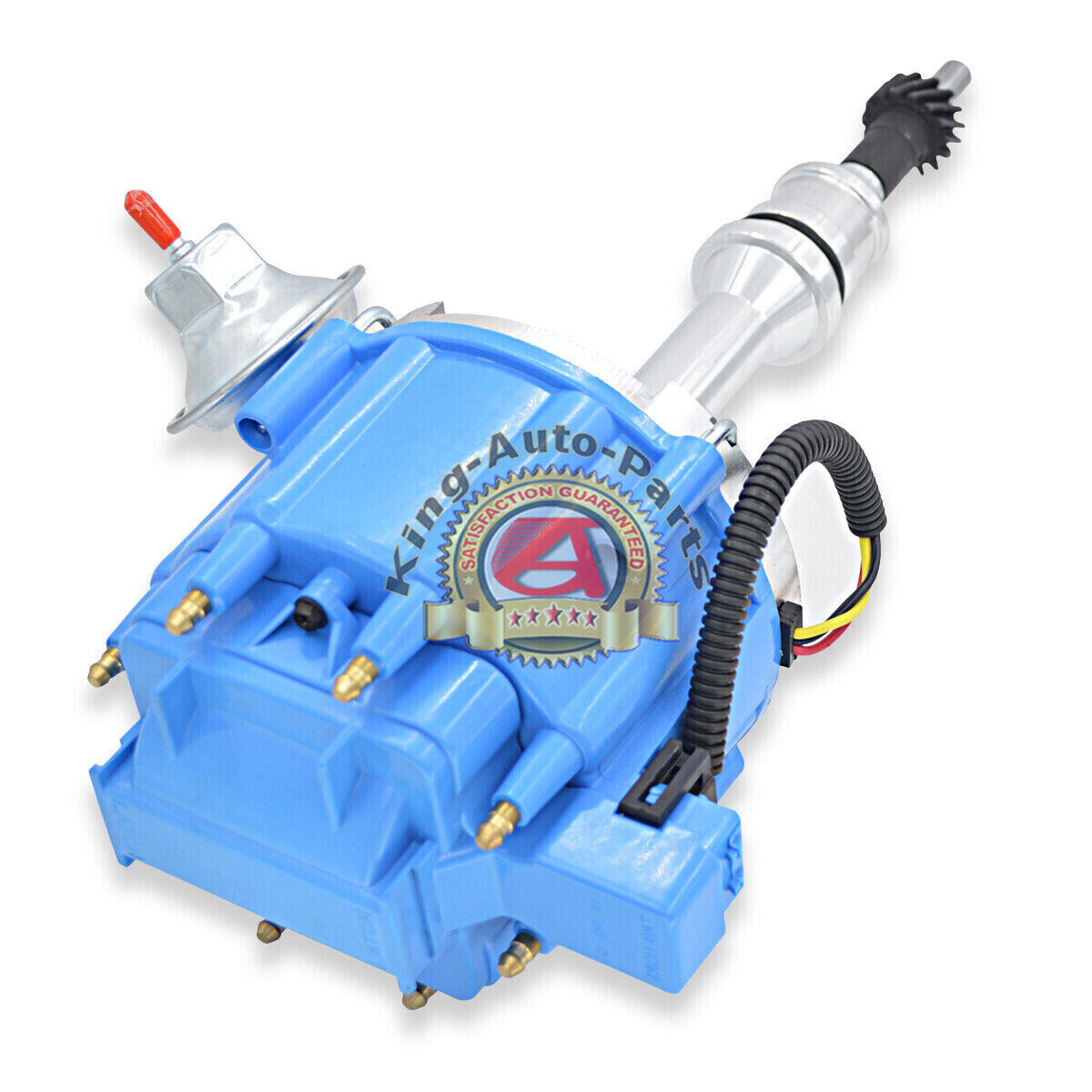 BLUE HEI Ignition Distributor &Spark Plug Wires for Ford Small Block 260 289 302