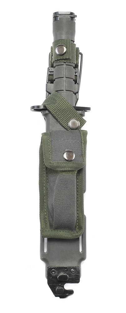 M9 Bayonet Survival Knife with Saw Back, Wire Cutter and Scabbard