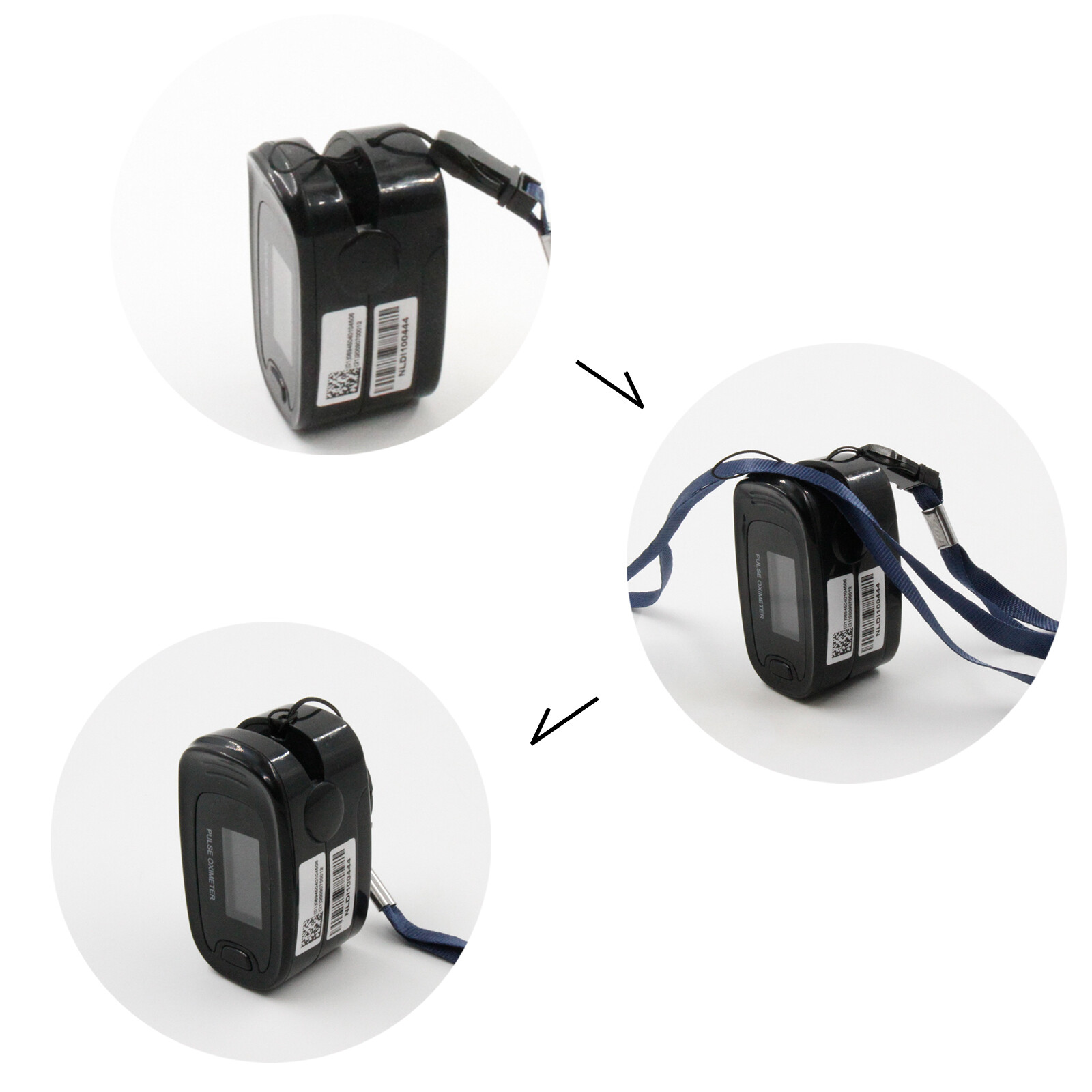 FDA Finger Pulse Oximeter OLED Blood Oxygen Meter Heart Rate SpO2 Monitor Sensor