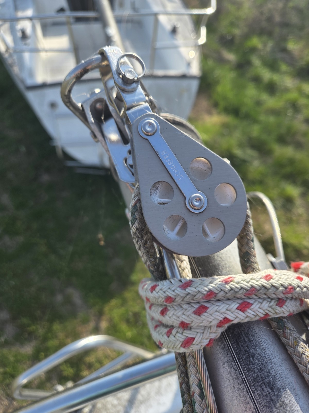 Mast and Boom off a S2 Sailboat