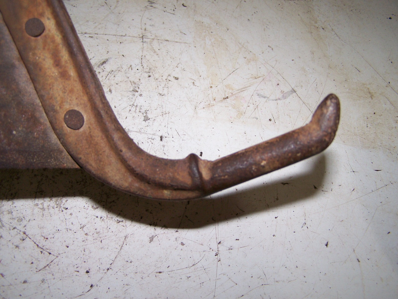 IZ MERRIAM Leg Type CORN CUTTER Cane Sorghum Primitive 1872 Whitewater WI WOW!