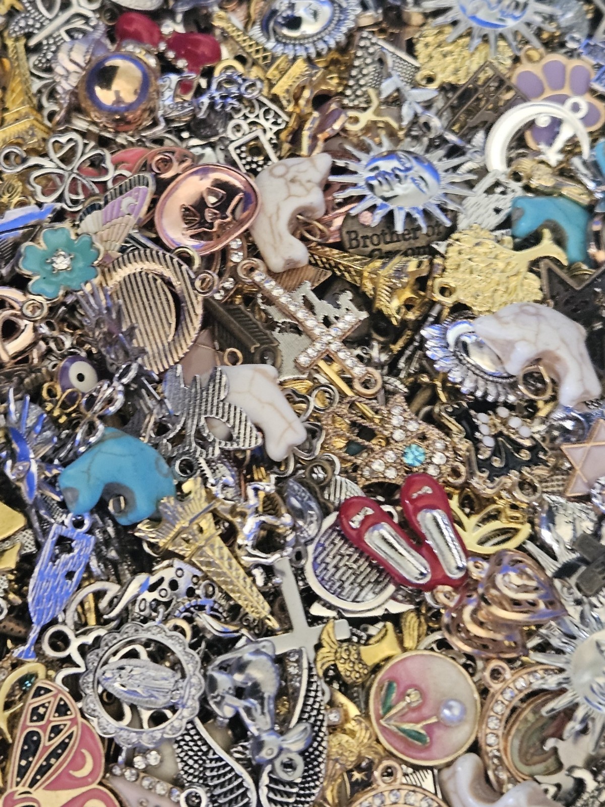Charms For Jewelry Making Random Lot 200 Pc.