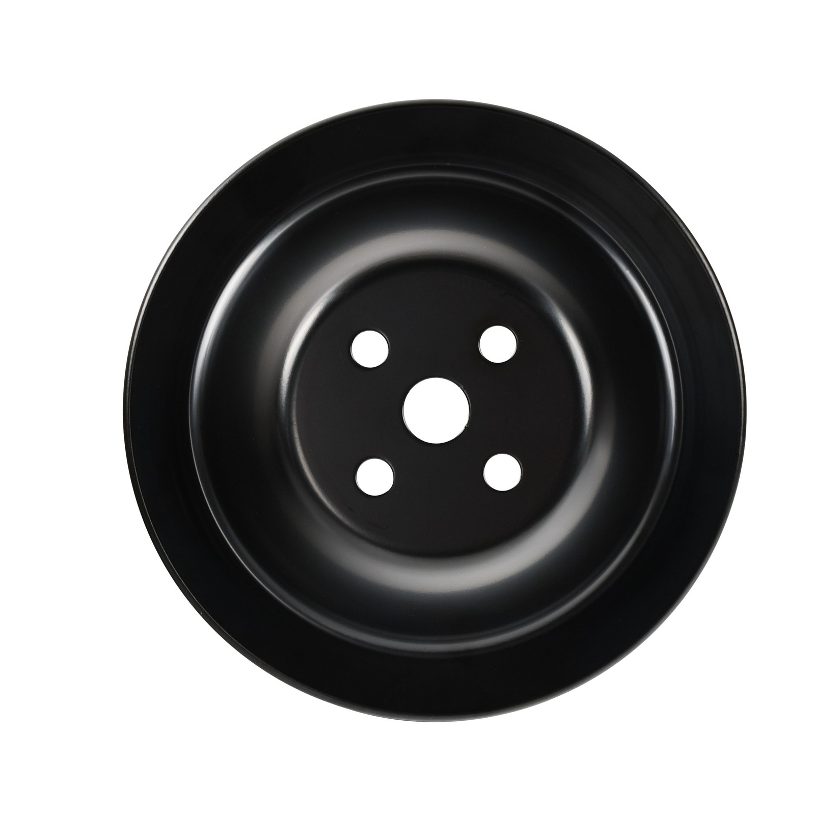 Double-Groove Power Steering Water Pump Crankshaft Pulley Kit for Chevy SBC 305