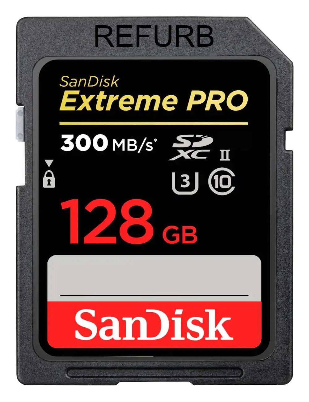 SanDisk - Extreme Pro 128GB SDXC UHS-II U3 Memory Card 300MB/s