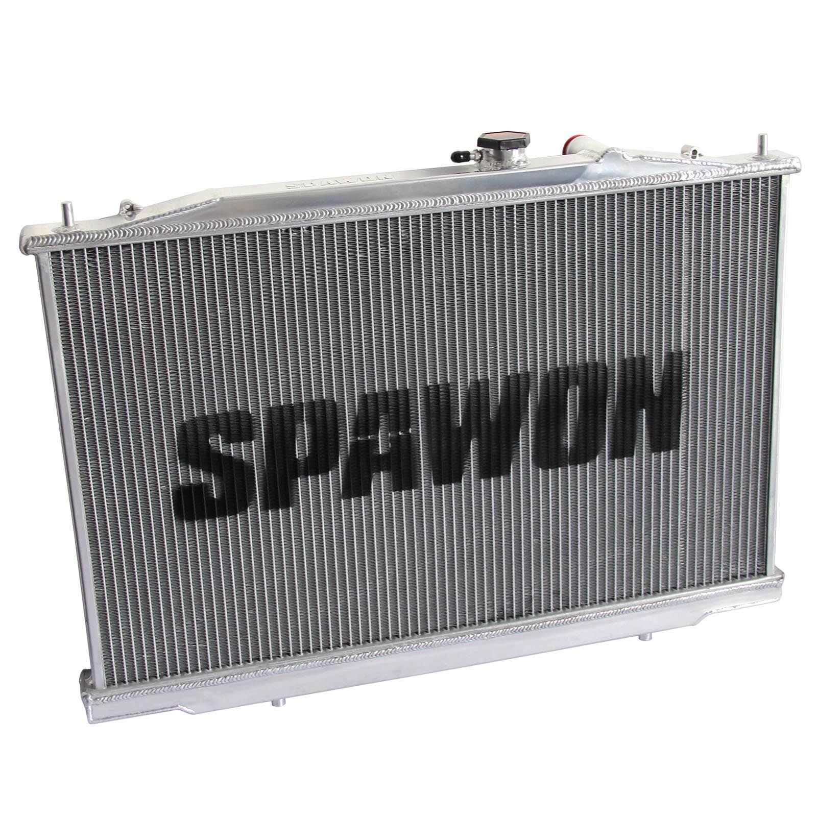 Full Aluminum SPAWON 2 Row Radiator Fit Acura TL 2004 2005 2006 3.2L V6 MT 2773