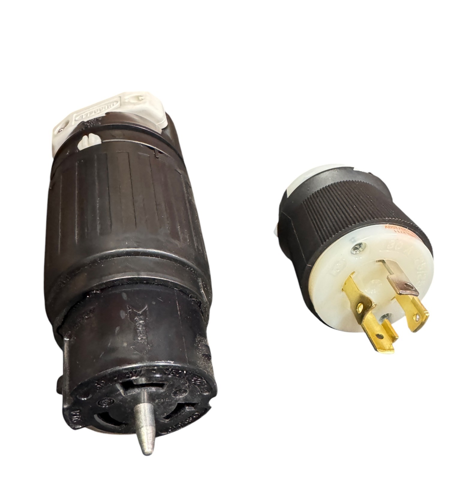 HUBBELL TWIST LOCK PLUGS, CONNECTORS, CS STYLE (YOU CHOOSE)