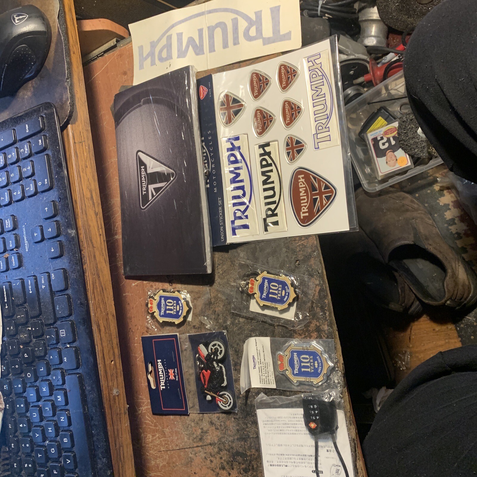 Triumph motorcycles 110 YEAR ANNIVERSARY OWNERS ACCESSORY KIT