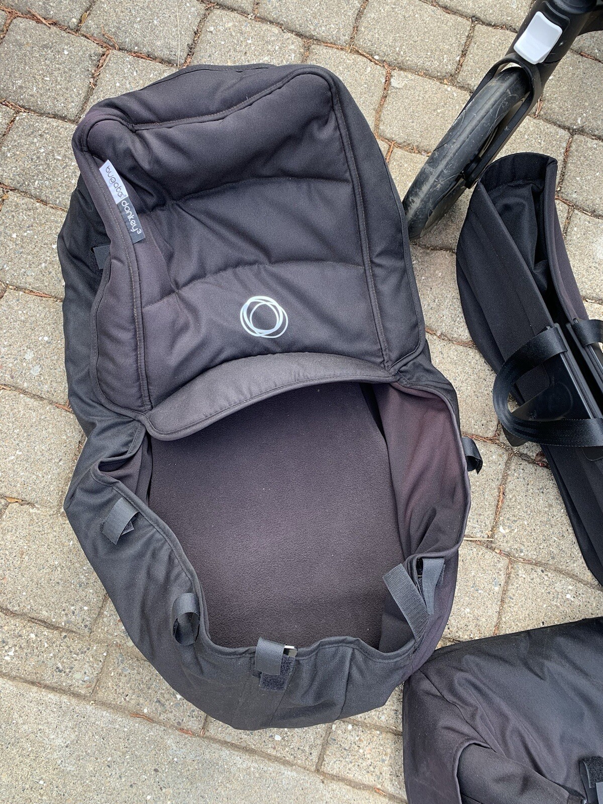 Bugaboo Donkey 3 Twin bassinet and seat stroller With Accessories Black