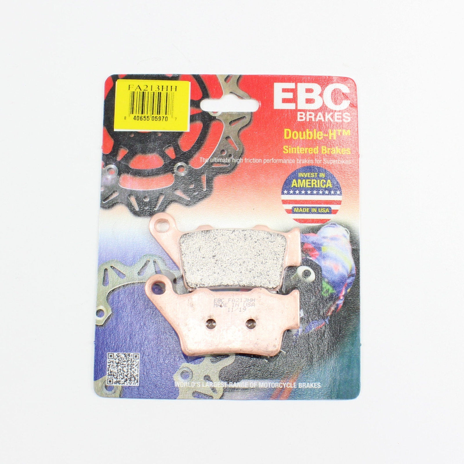 EBC Brake Pads HH Sintered for 2008-2015 BMW F 800 GS TWIN CYLINDER Rear