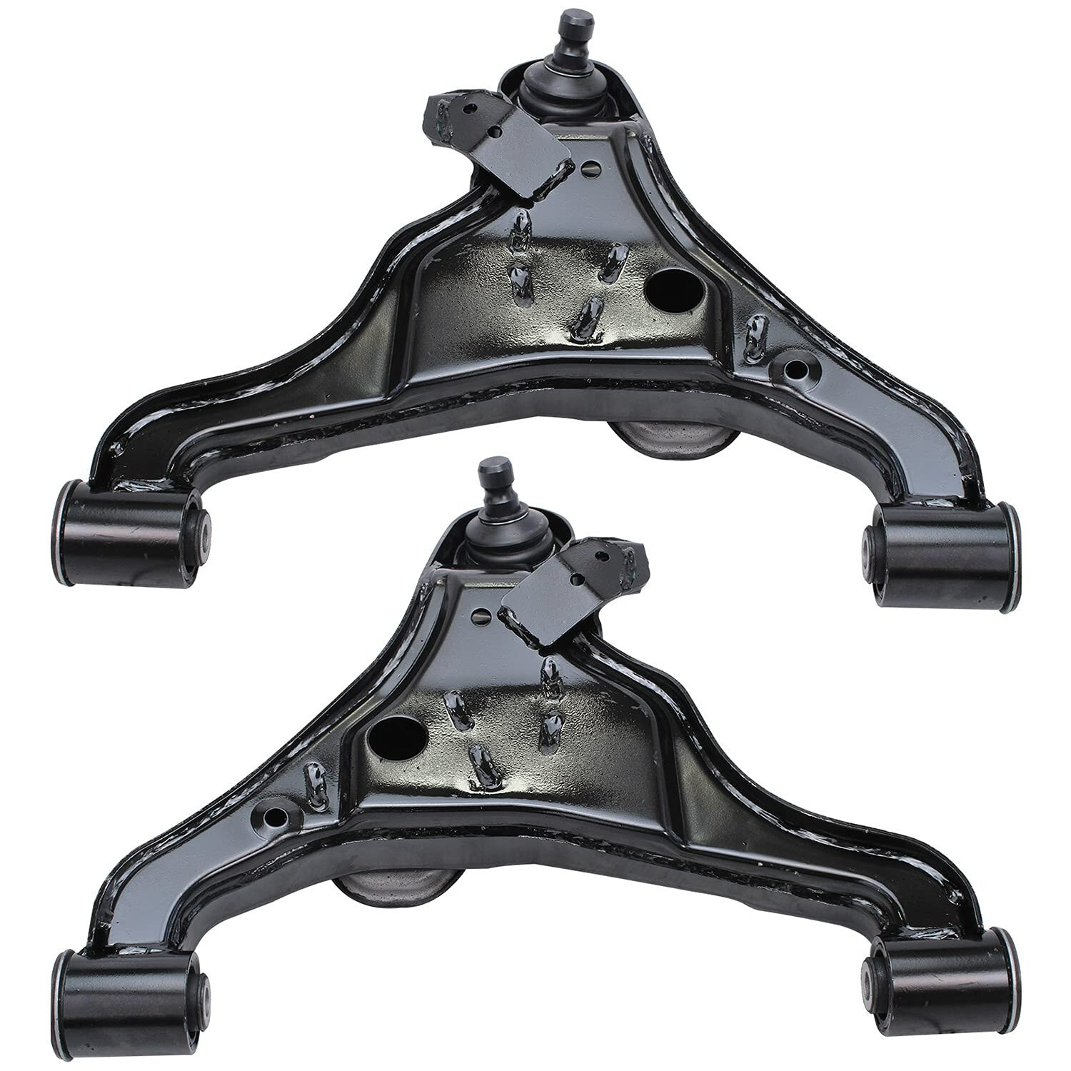 Front Upper Lower Control Arms End Kit for 2005 - 2018 Nissan Frontier Xterra