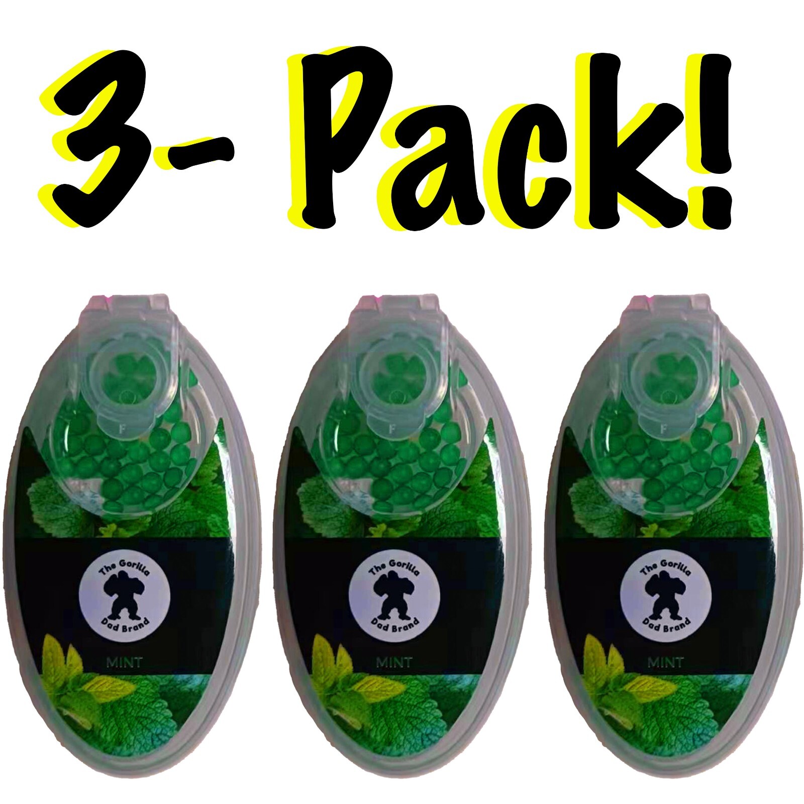 3 Pack Green Mint Bundle (100 pack boxes)