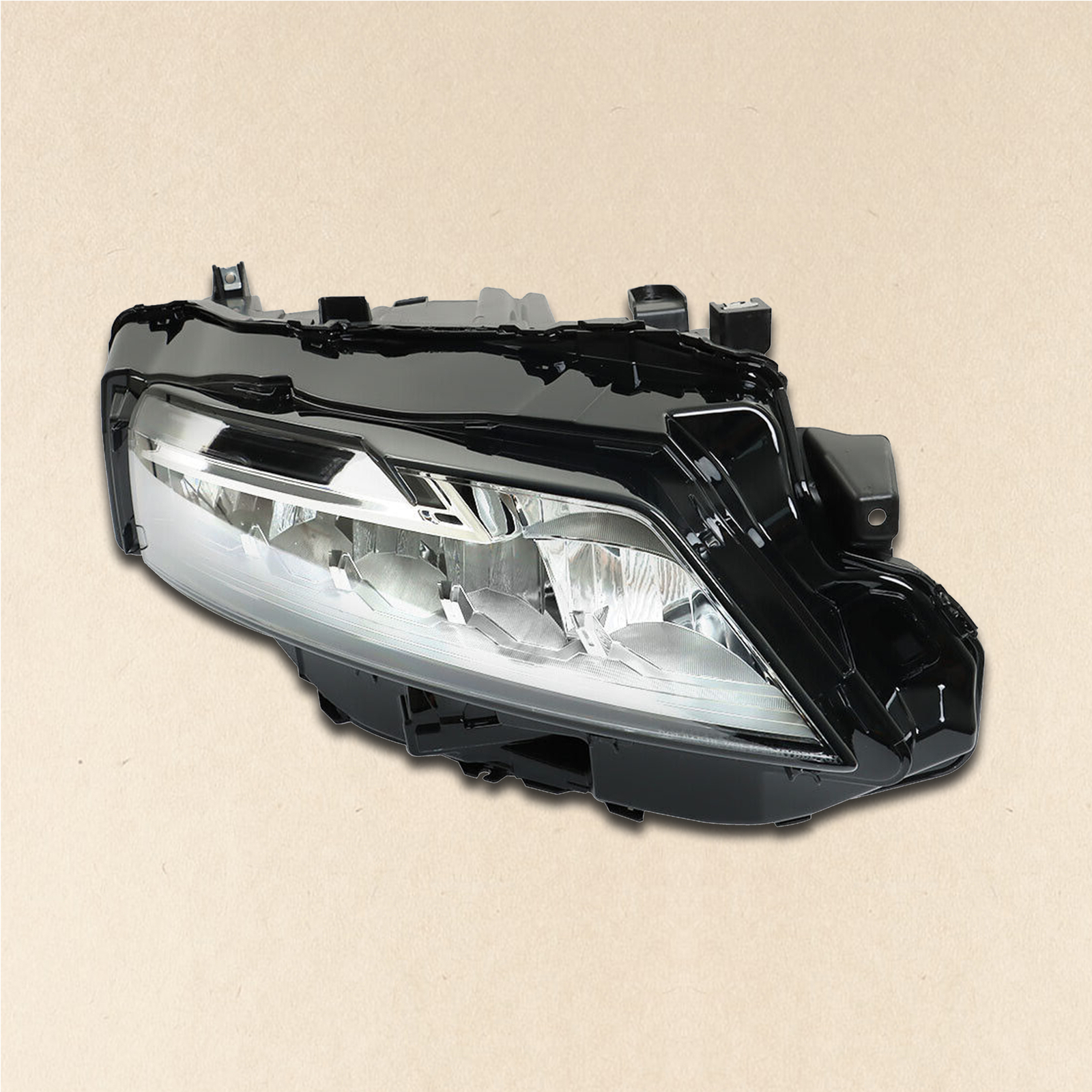 Headlamp Chrome LED Assembly for 2021 2023 Nissan Rogue SL SV Right Passenger RH