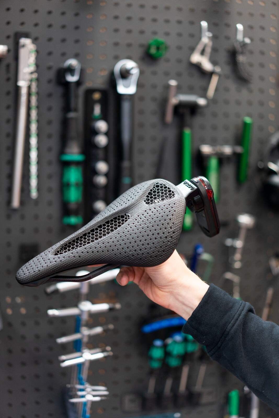 3D Print Garmin Varia Saddle Seat Mount For Specialized SWAT Saddle Selle Italia