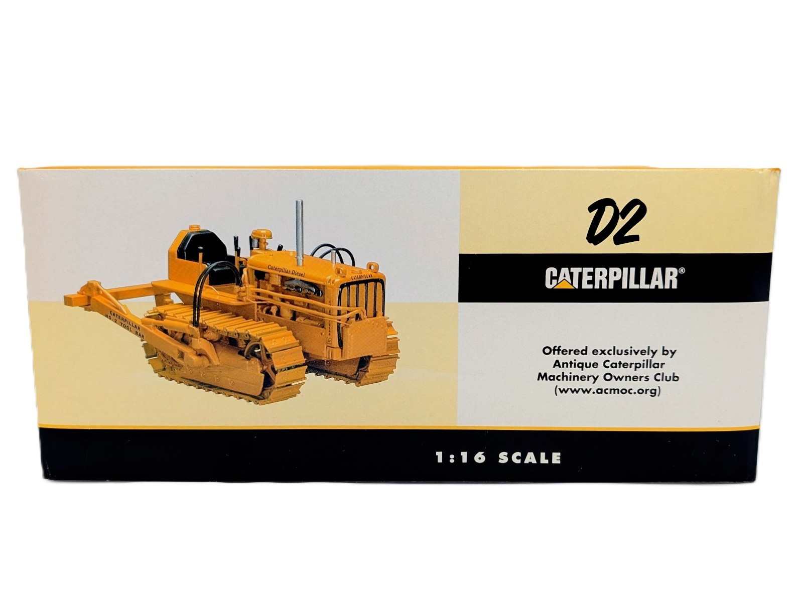 1/16 Caterpillar D2 Diesel Crawler Tractor With Tool Bar Ripper