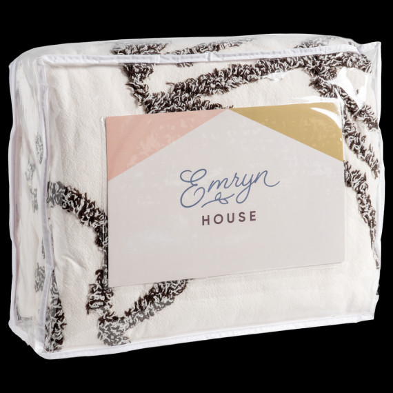 Emryn House 100% Cotton Floral Chenille Bedspread Set