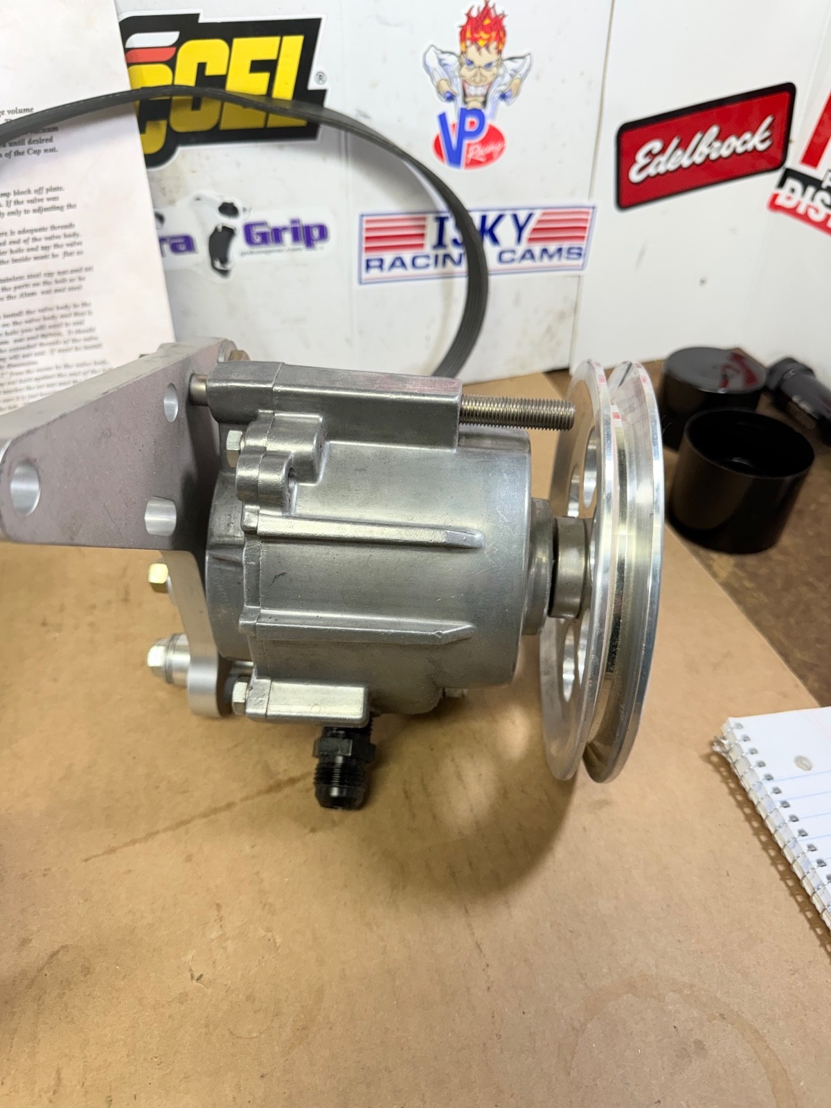 BBC CHEVY GZ MOTORSPORT VA104 RACING VACUUM PUMP STREET/STRIP