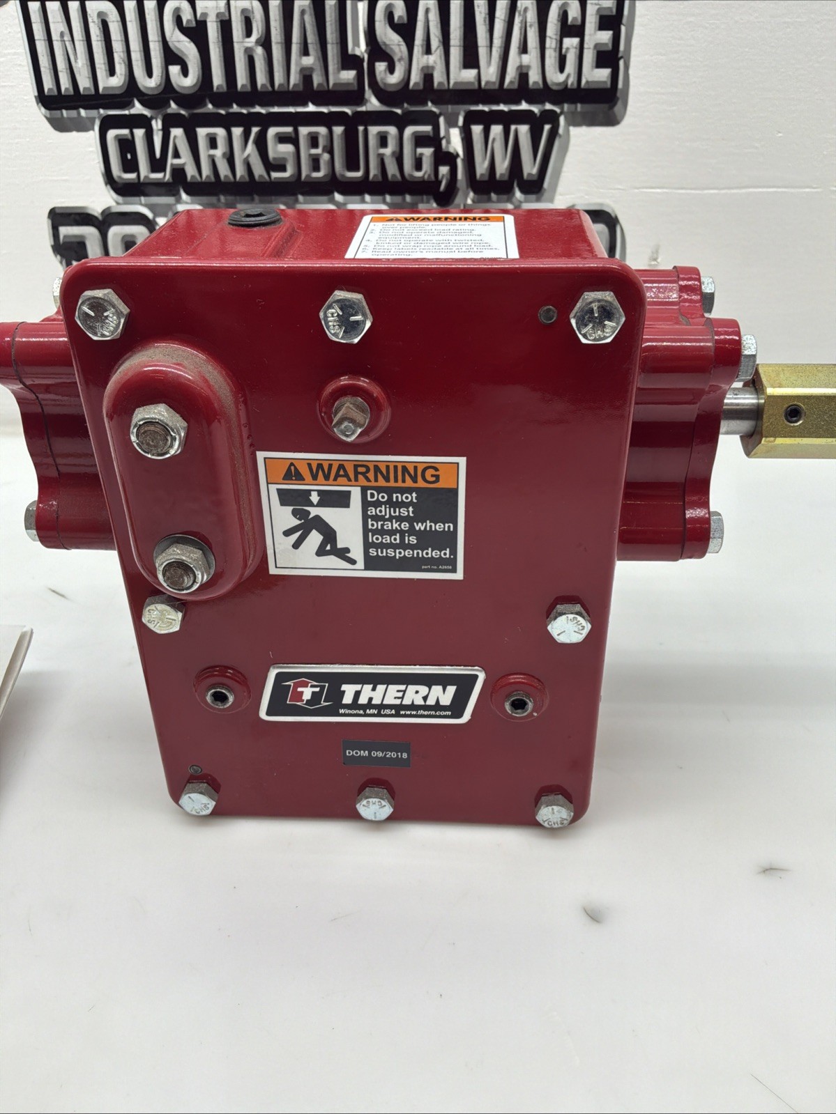Thern Worm Gear Hand Winch 4WM2 NIB